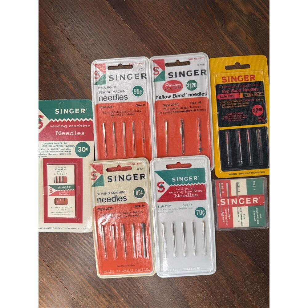 Vintage Singer Sewing Machine Needle Lot 23